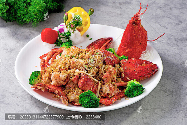 醬米焗龍蝦