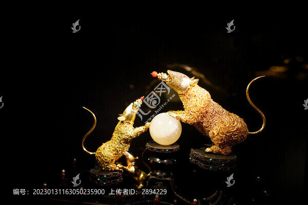 生肖黃金鼠