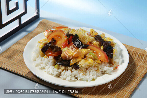 苜須柿子蓋飯