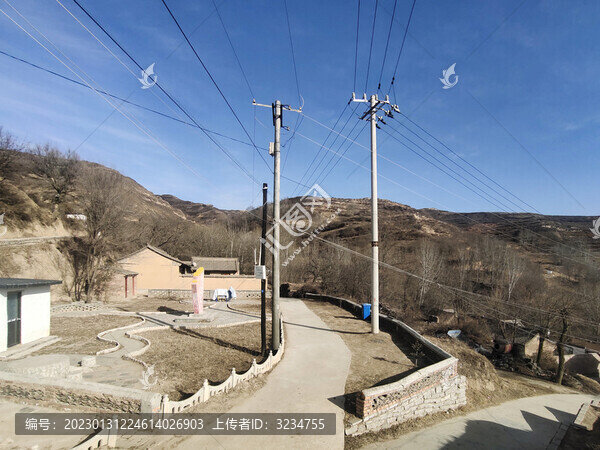 西北農(nóng)村景觀