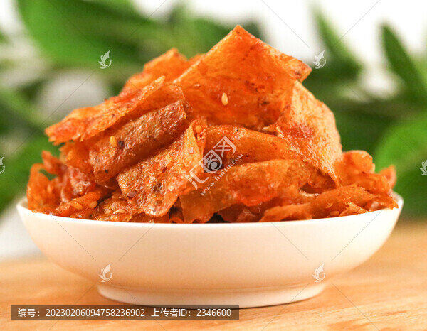 麻辣手撕豆皮