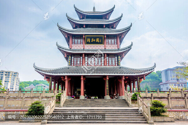 中國湖北恩施風(fēng)雨橋