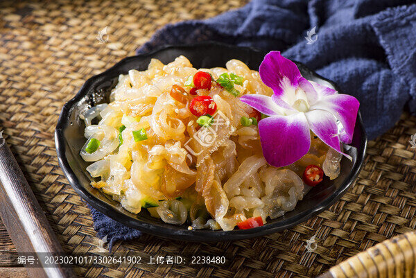撈汁海蜇絲