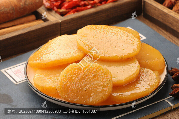 鹵土豆片