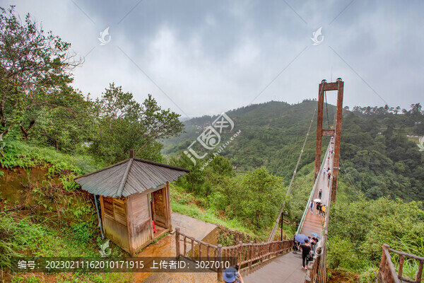 婺源篁嶺村壘心橋