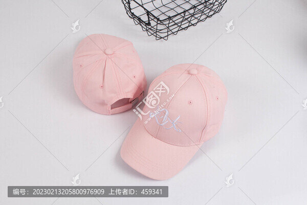美少女刺繡棒球帽