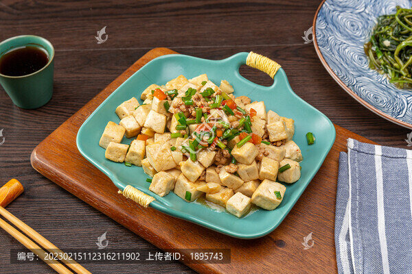 肉末燒豆腐