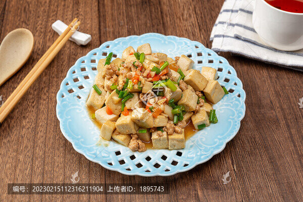 肉末燒豆腐