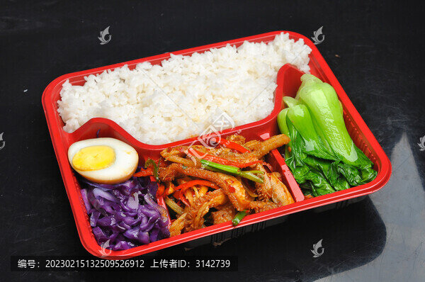 香辣牛肚飯