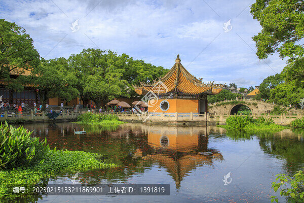舟山普陀山海印池