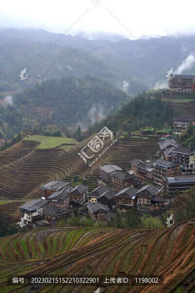 桂林龍脊梯田