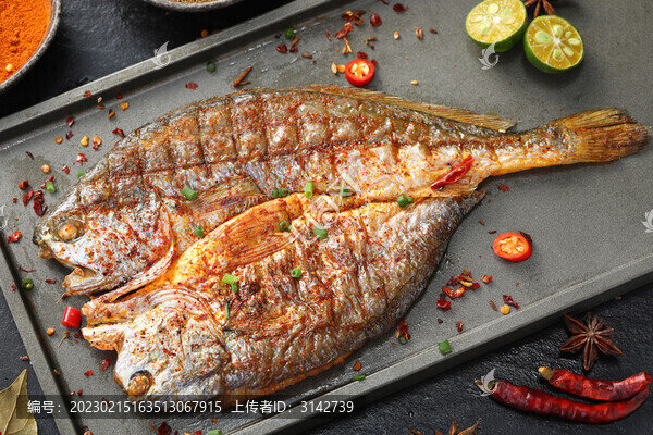 烤黃瓜魚