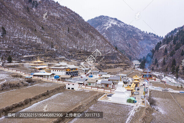 甘南扎尕那寺廟