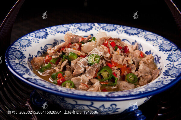 香辣豬肉