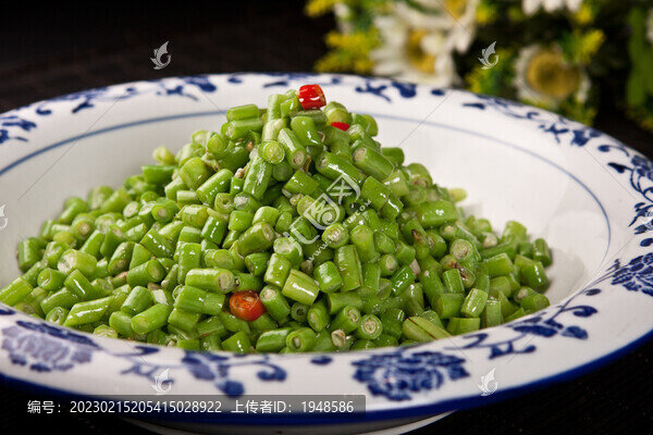 清炒豆角