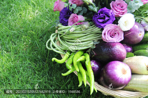 蔬菜花籃