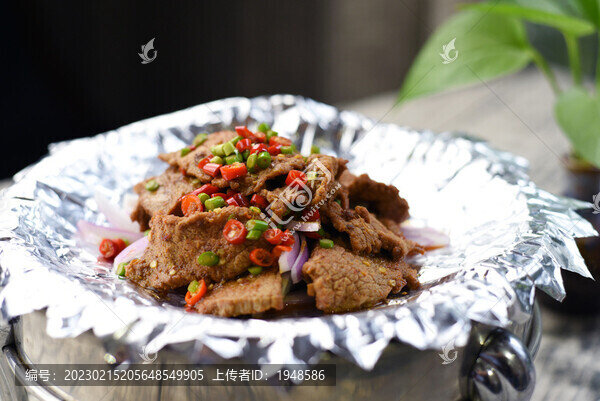 鐵板牛肉