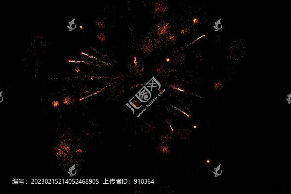 毛絨煙花