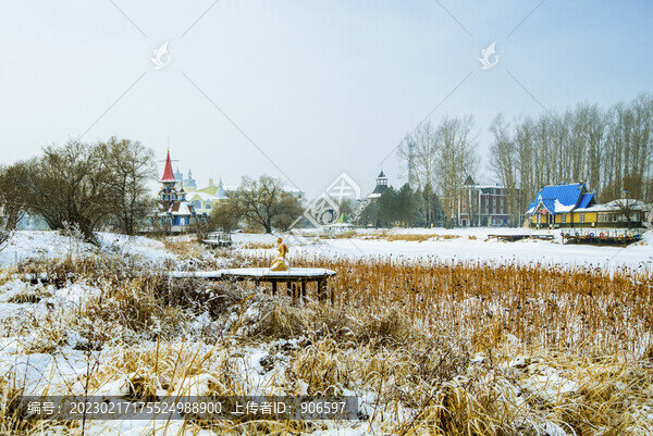 冬季雪景風(fēng)光