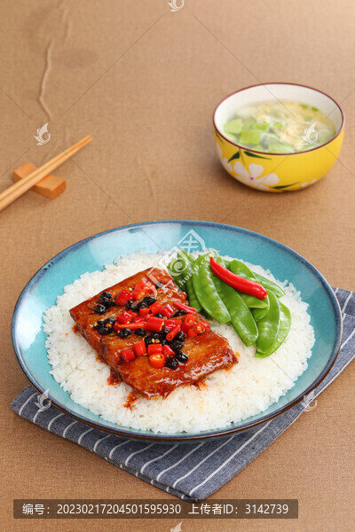 紅燒帶魚飯