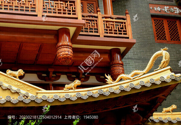 寺廟建筑局部