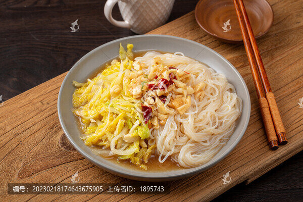 蒜蓉粉絲娃娃菜