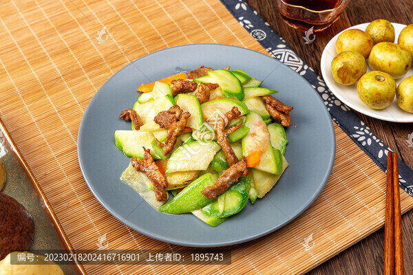 西葫蘆炒肉