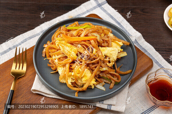 雞蛋炒餅絲