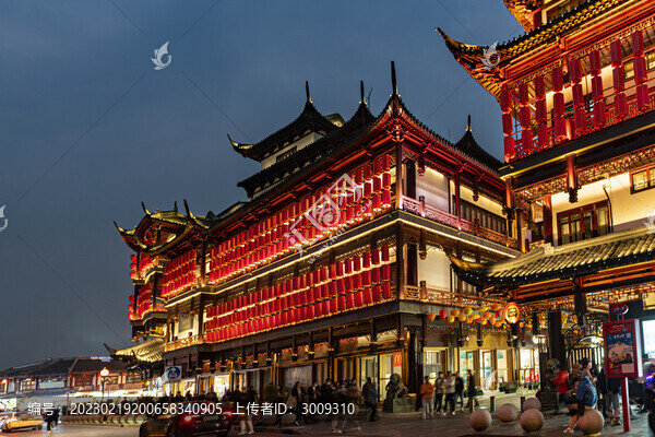 豫園夜色