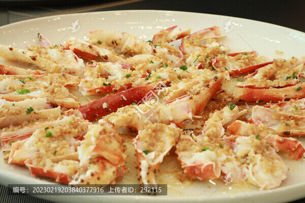 清蒸大閘蟹腿肉