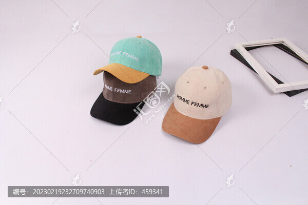 HOMME麂皮絨棒球帽