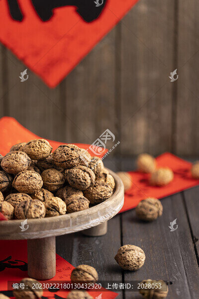 新春堅果食材核桃