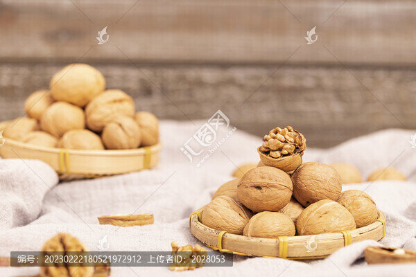 核桃美食堅果素材