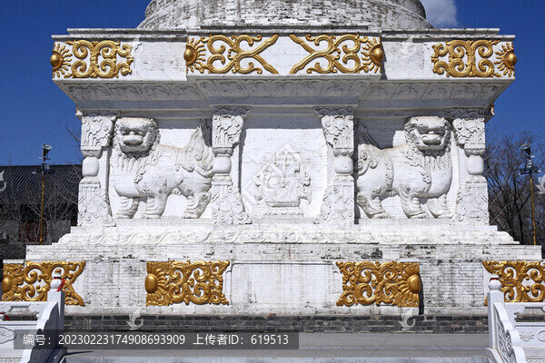 沈陽東塔佛塔塔座