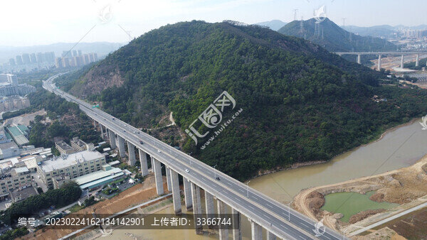 廣東惠塘高速清溪支線航拍