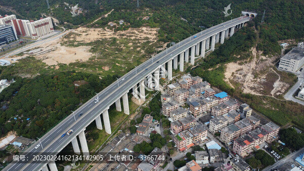 廣東惠塘高速清溪支線航拍
