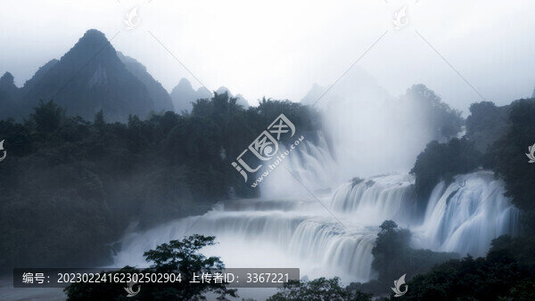 5A風(fēng)景區(qū)德天跨國(guó)瀑布