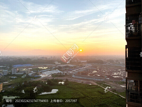晚霞