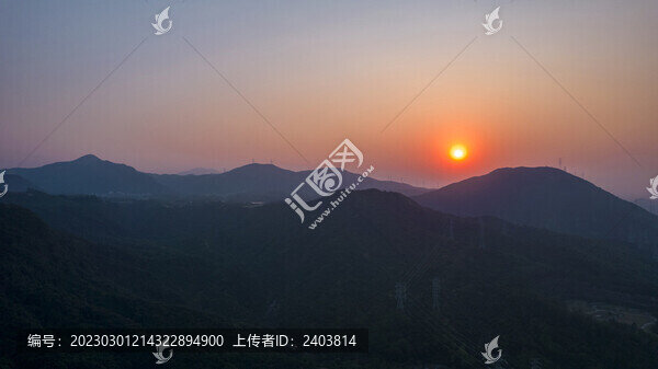 日落西山