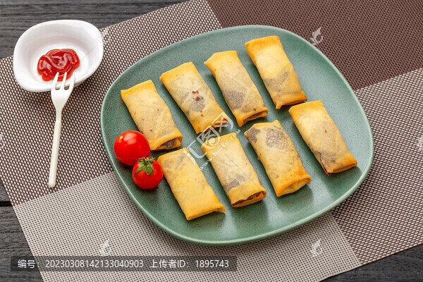 油炸春卷