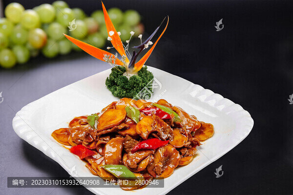 杏鮑菇燒牛肉