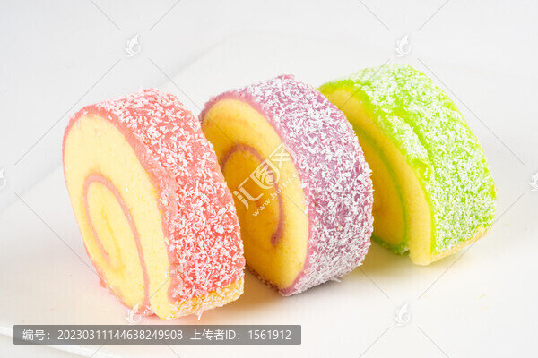 椰蓉蛋糕毛巾卷蛋卷
