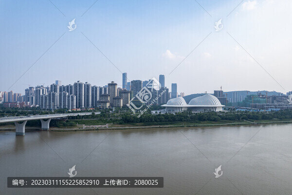 廣西南寧大橋城市風(fēng)光