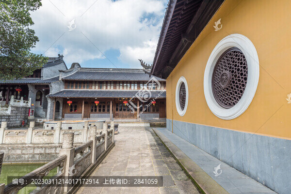 寧波溪口古建筑寺廟