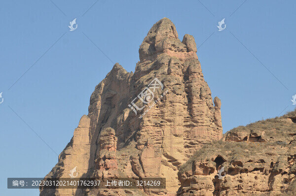 永靖丹霞山峰