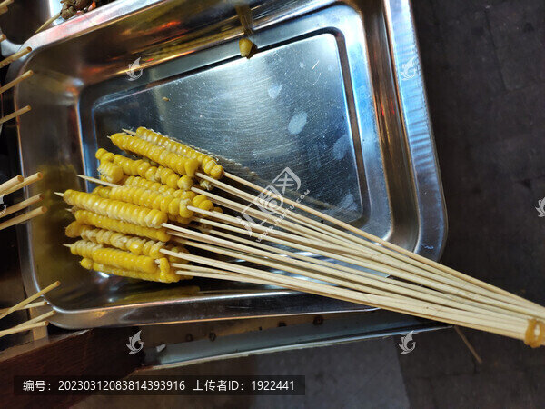 烤玉米串