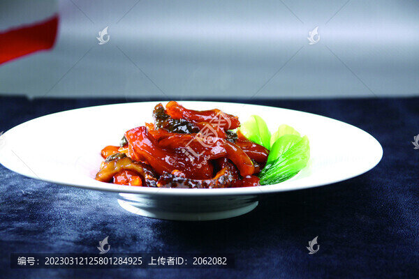 京蔥燒海參