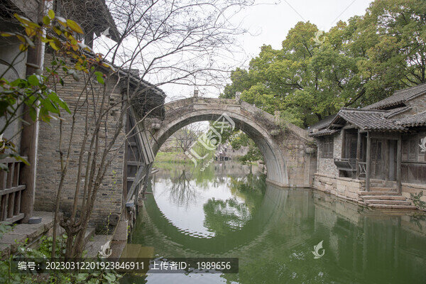 濮院古鎮(zhèn)石拱橋