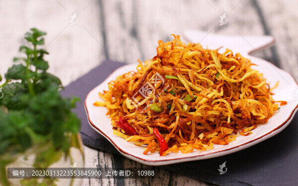 干煸土豆絲