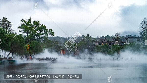 江西鄉(xiāng)村山水景色